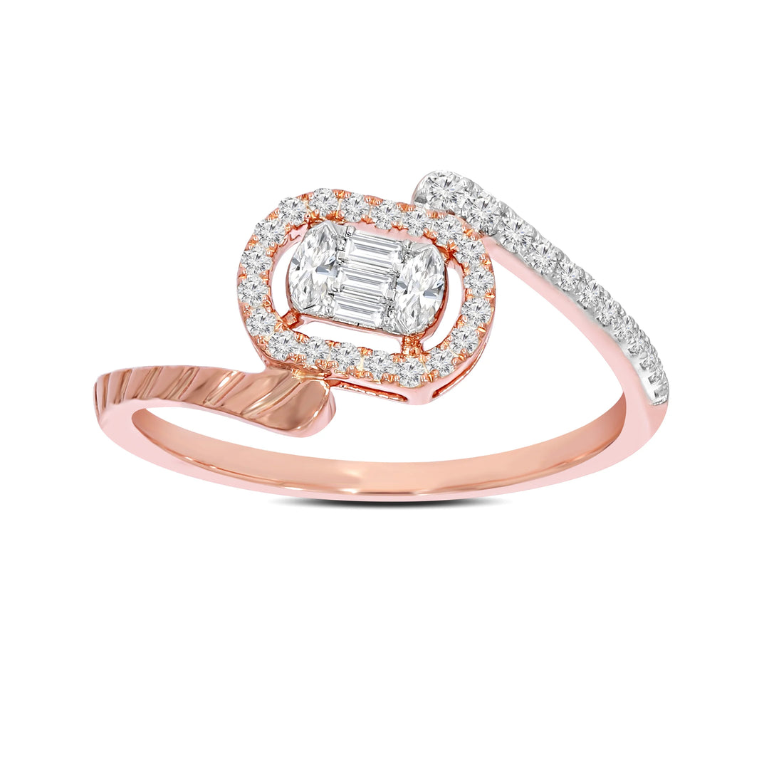 Natural Diamond The Mirage Mira Ring