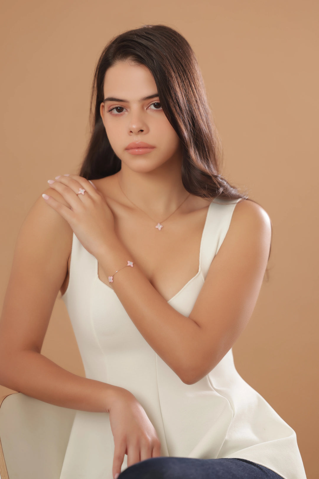 Natural Diamond Chic Charms Vera Ring