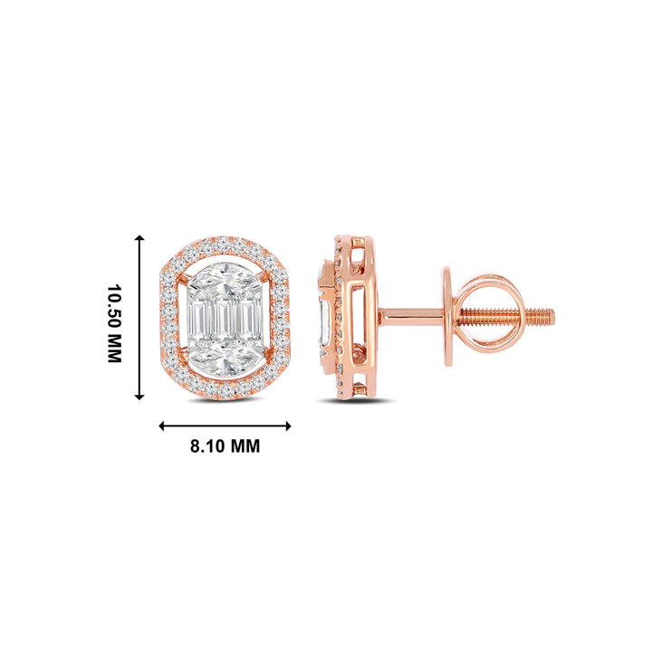 Natural Diamond the Mirage Zara Earring