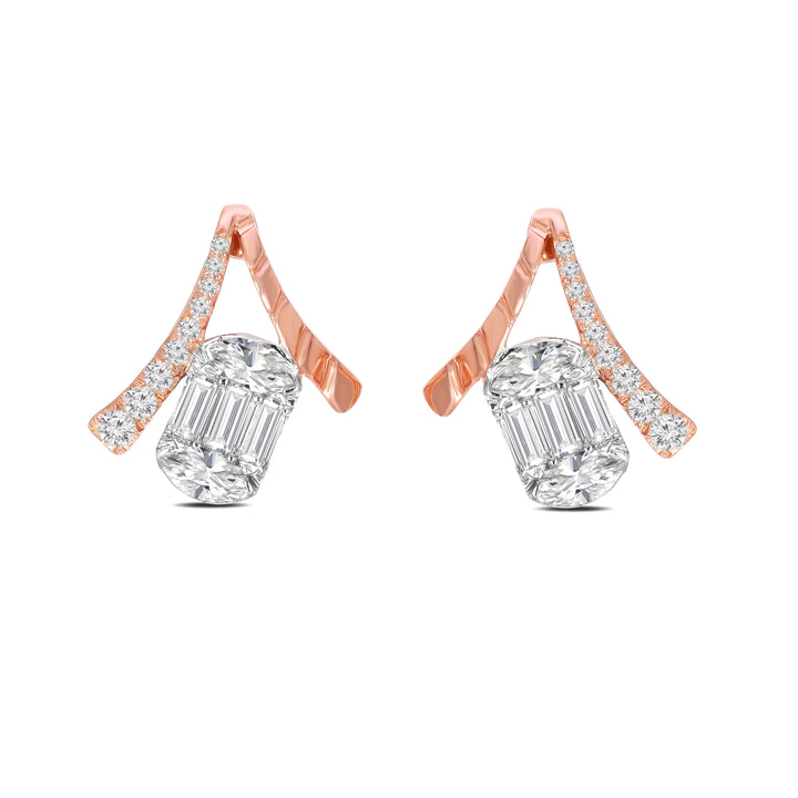 Natural Diamond the Mirage Mira Earring