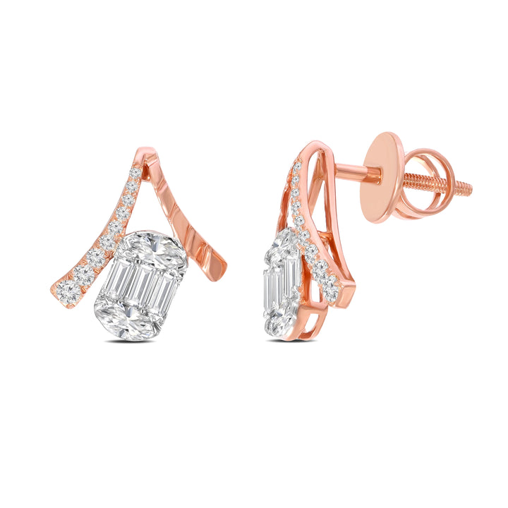 Natural Diamond the Mirage Mira Earring