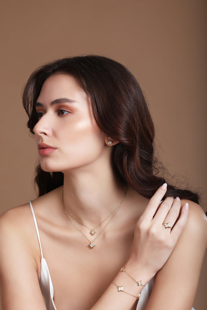 Natural Diamond Chic Charms isla Earring