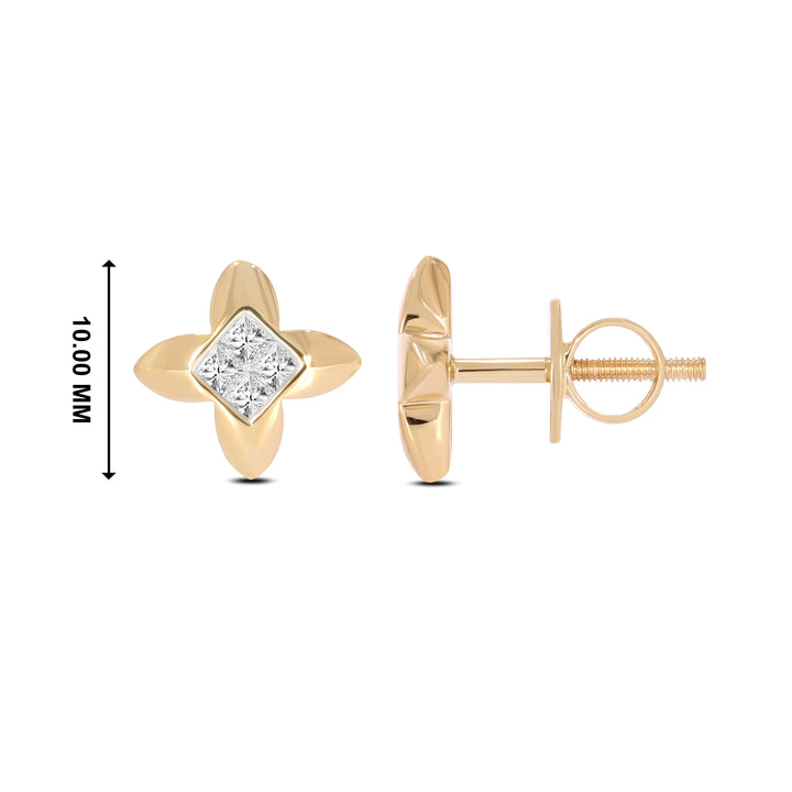 Natural Diamond Chic Charms Lila Earring
