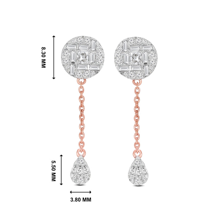 Natural Diamond the Bold Affair Viva Earring