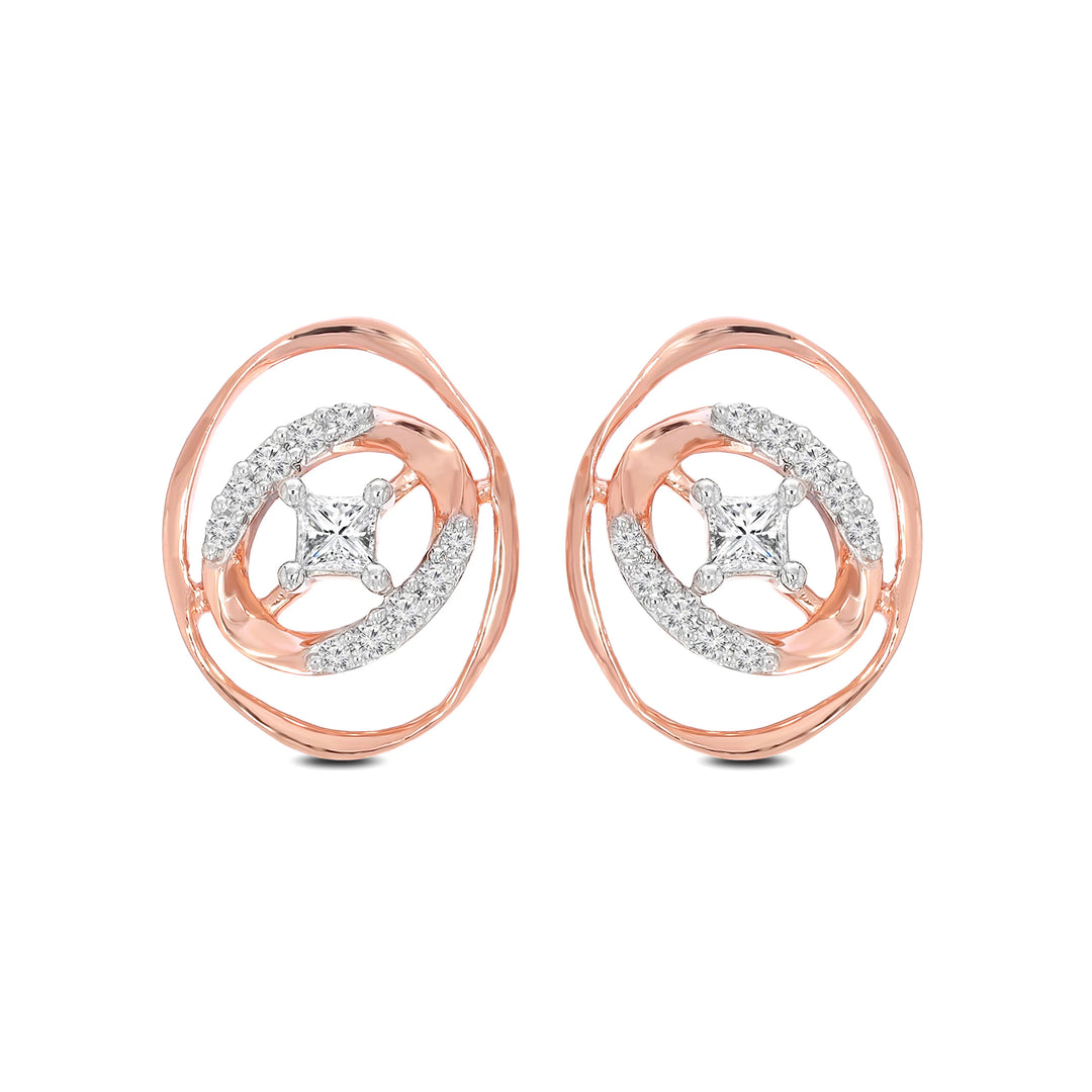 Natural Diamond Saheli Siya Earring