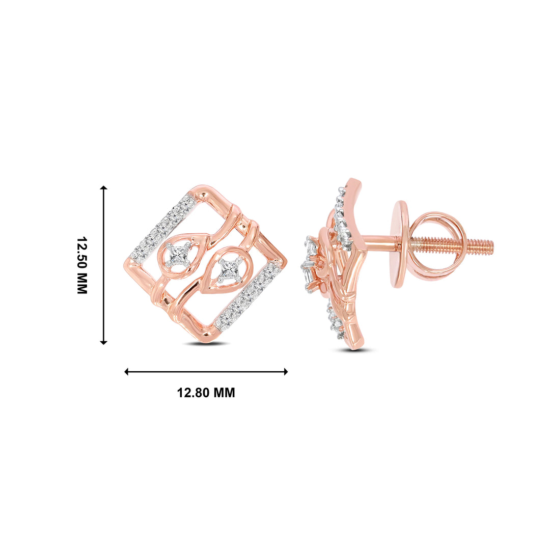 Natural Diamond Saheli Anya Earring