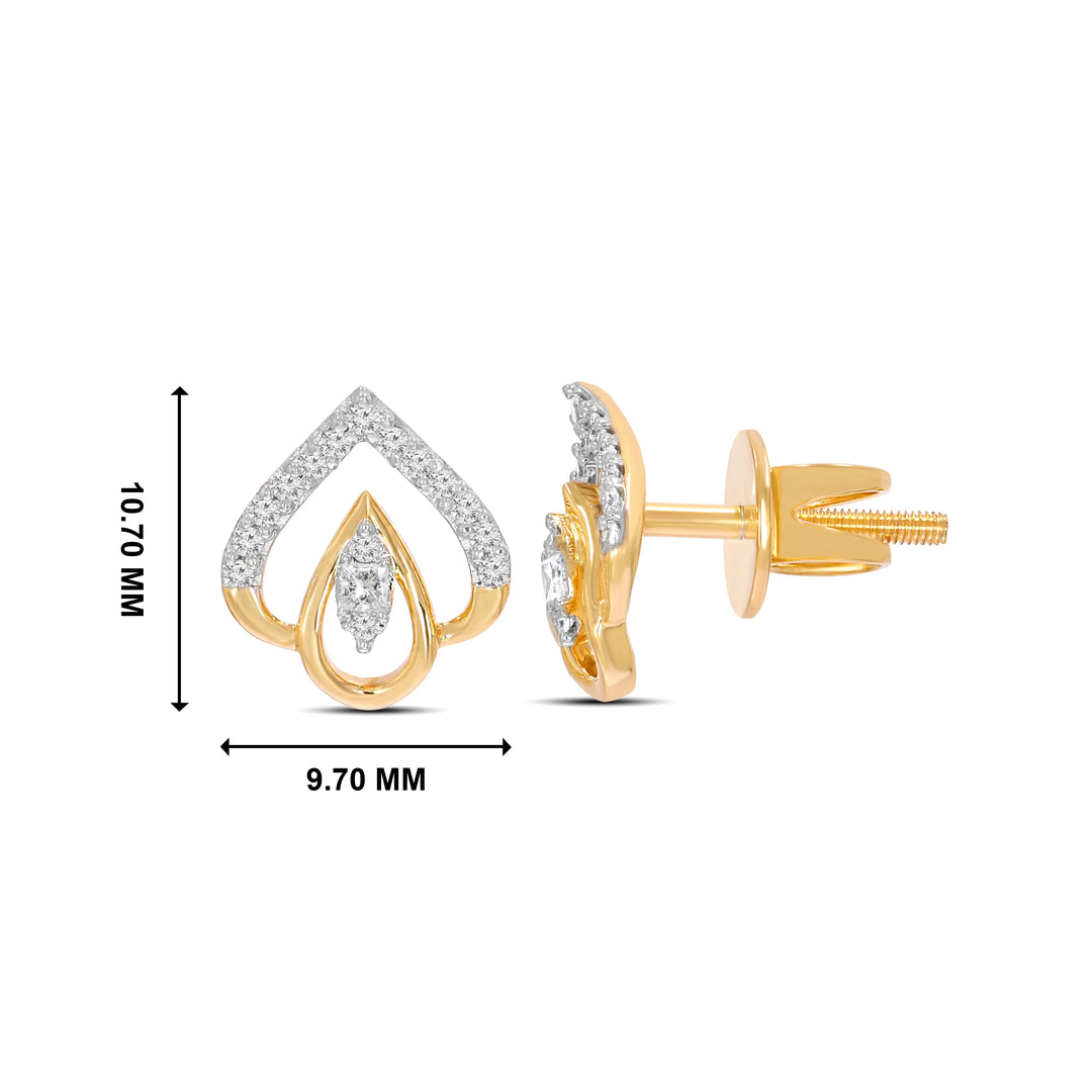 Natural Diamond Saheli Myra Earring