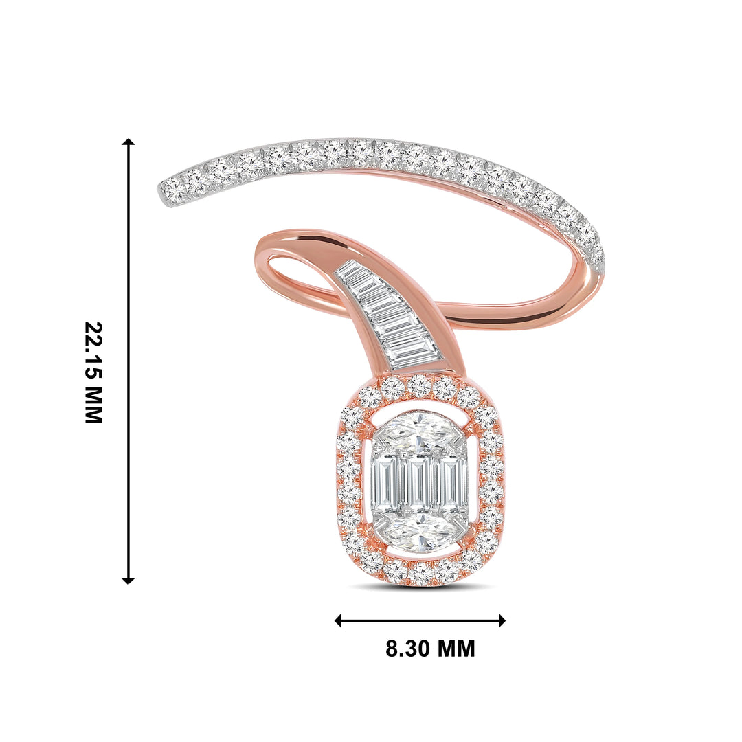 Natural Diamond The Mirage Zara Pendant