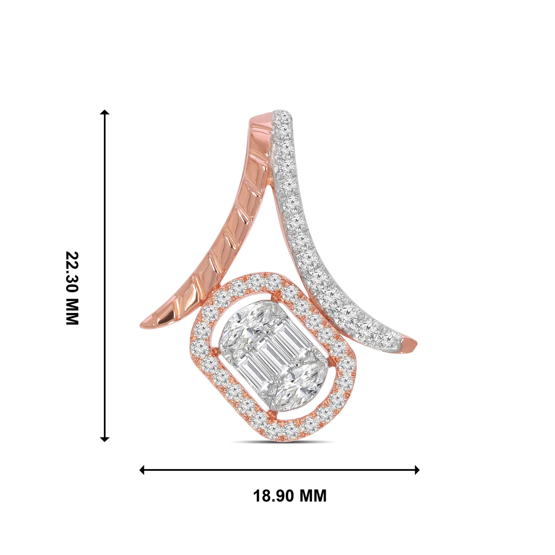 Natural Diamond The Mirage Mira Pendant