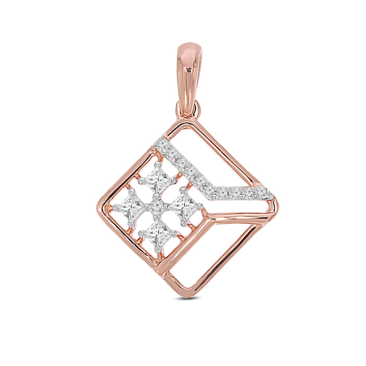 Natural Diamond Saheli Riya Pendant