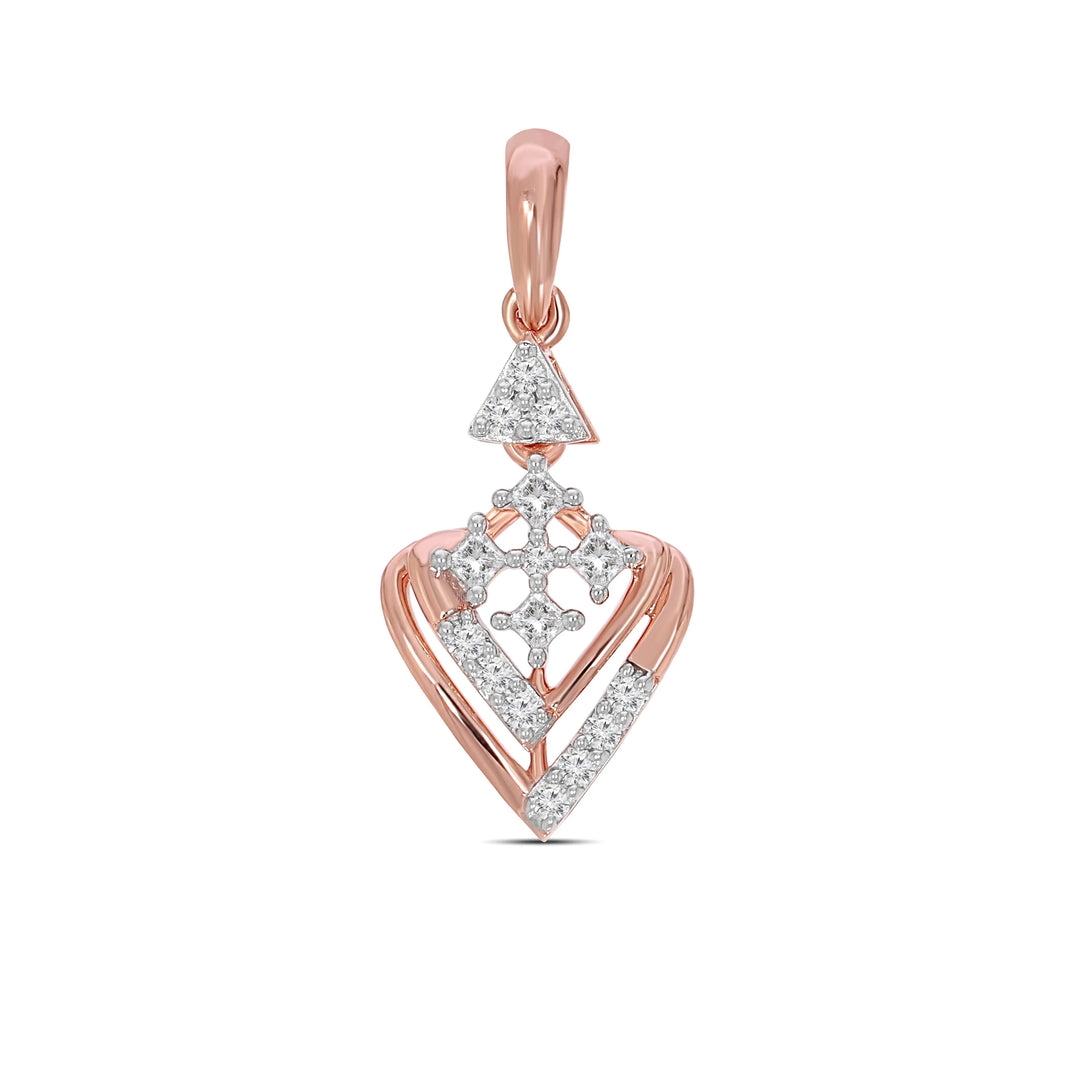 Natural Diamond Saheli Kaya Pendant