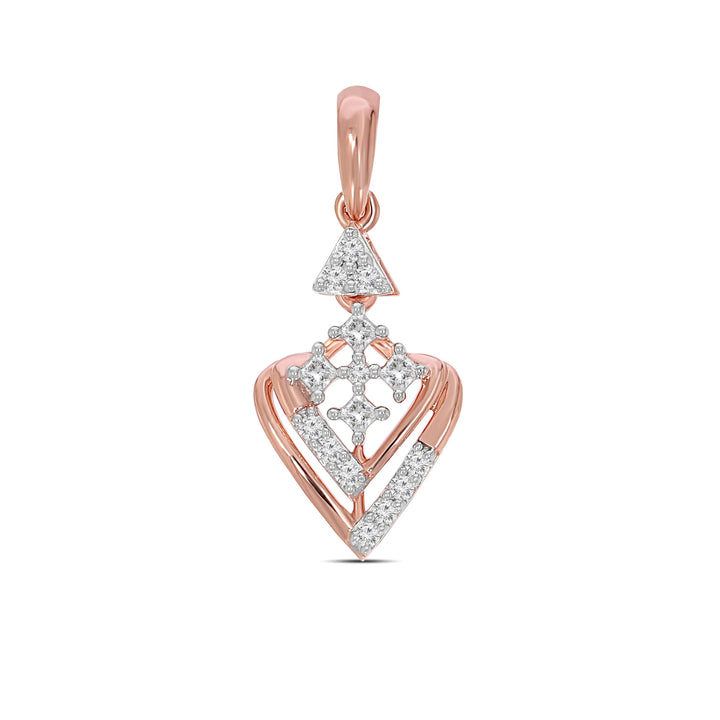 Natural Diamond Saheli Kaya Pendant