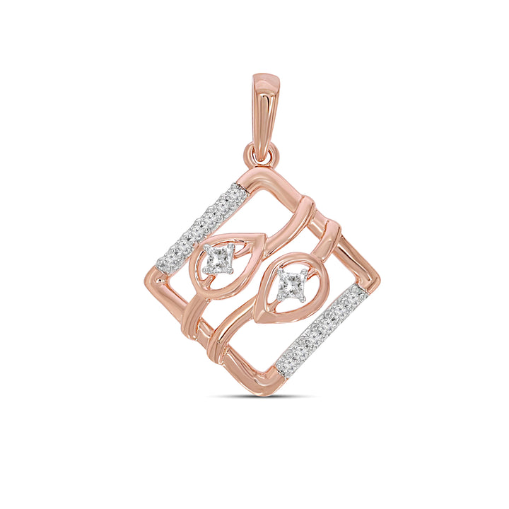 Natural Diamond Saheli Anya Pendant