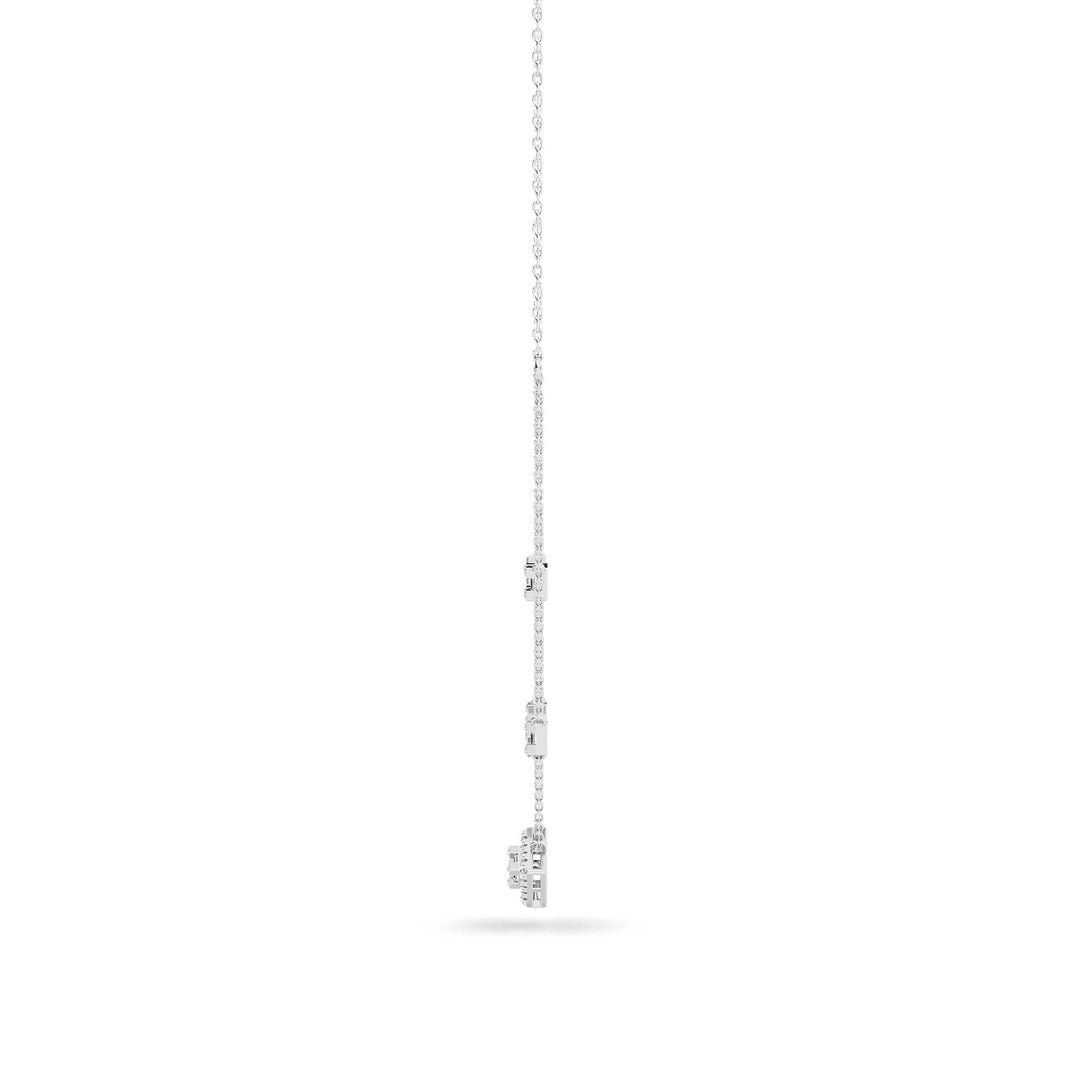 Natural Diamond The Chain Reaction Chain Necklace