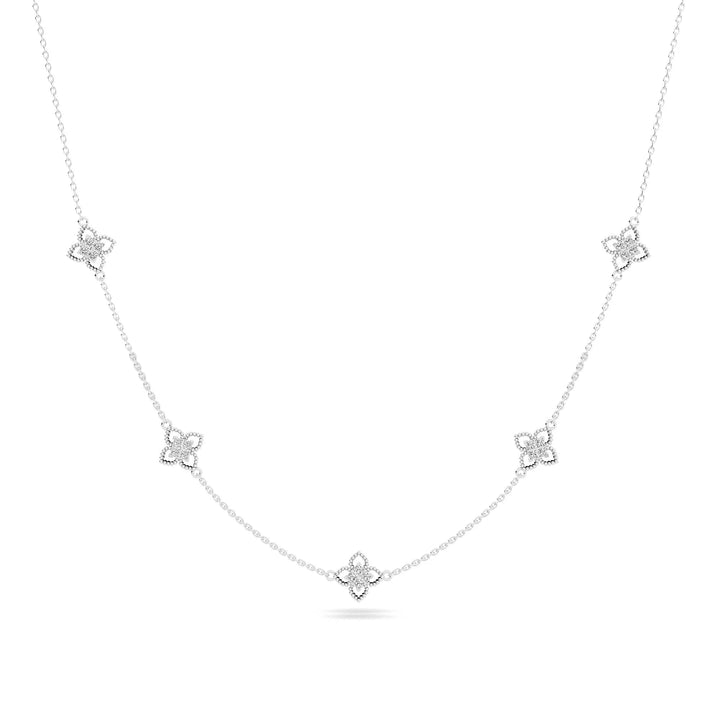 Natural Diamond The Chain Reaction Flux Necklace