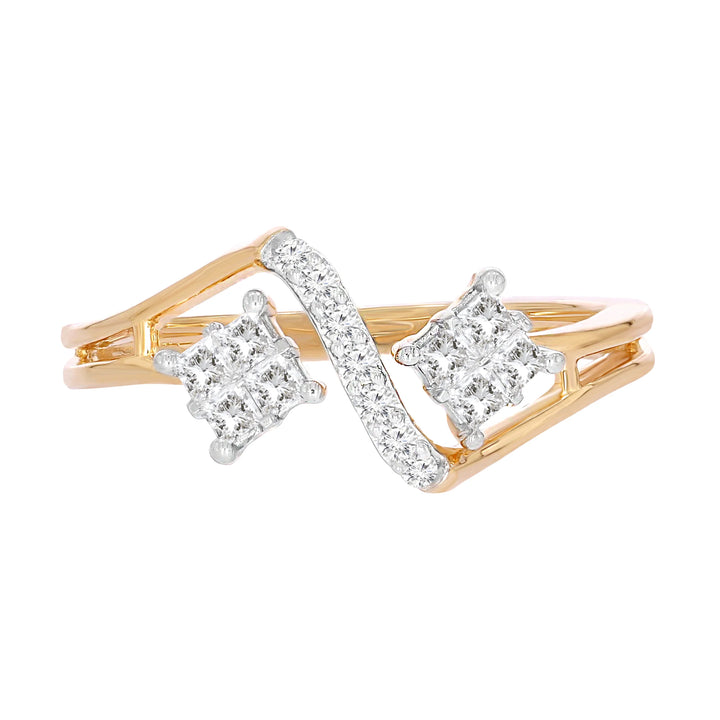 Natural Diamond Everyday Edits Jade Ring