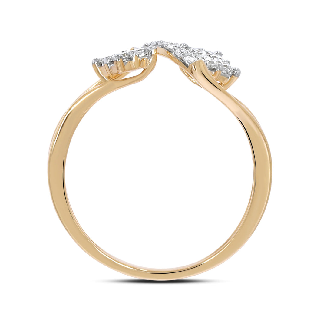 Natural Diamond Everyday Edits Jade Ring