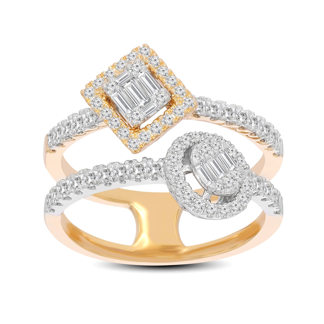 Natural Diamond Everyday Edits Opal Ring