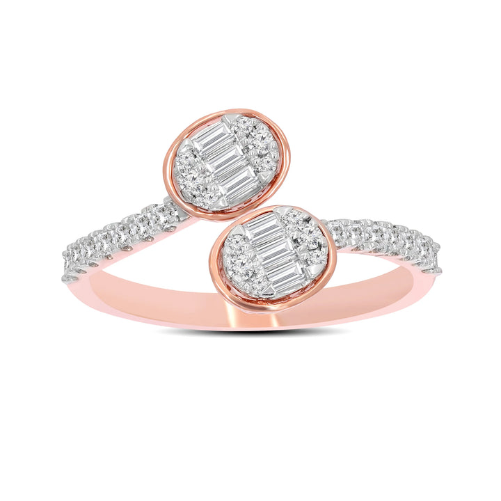 Natural Diamond Everyday Edits Ruby Ring