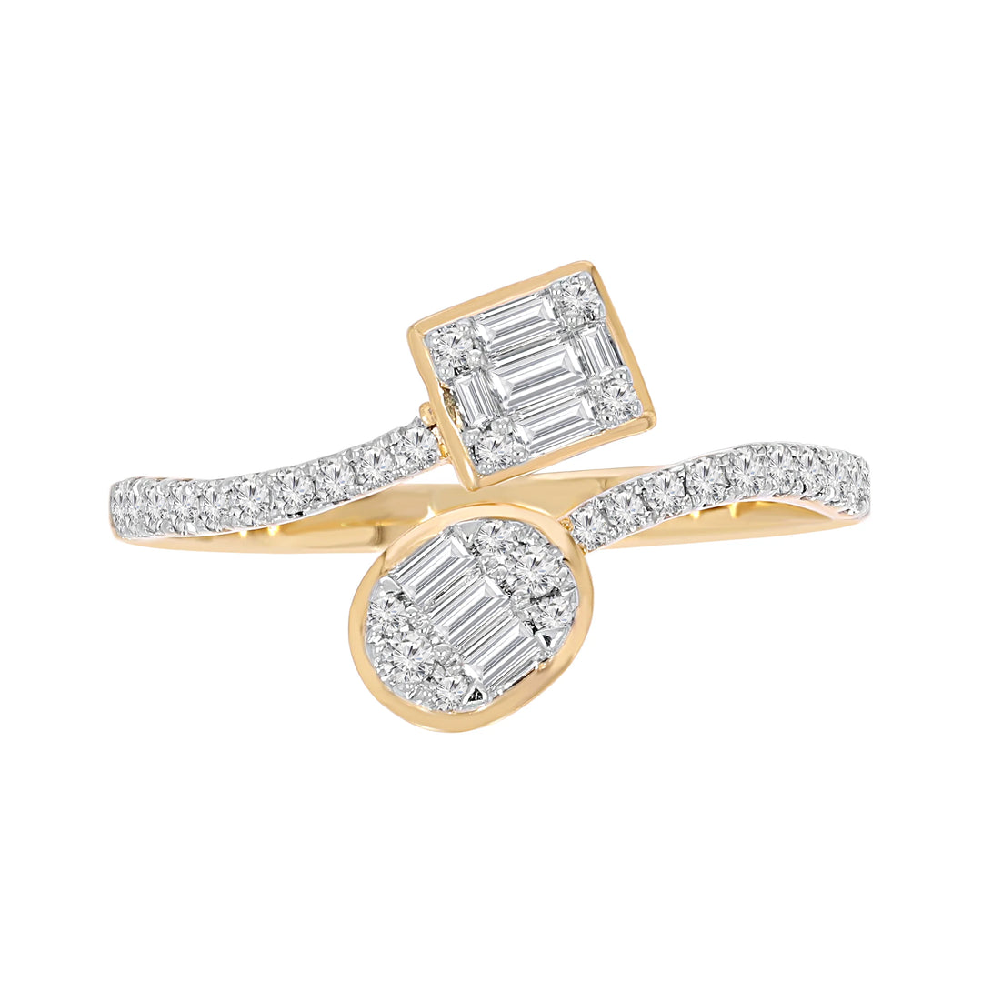 Natural Diamond Everyday Edits Pearl Ring