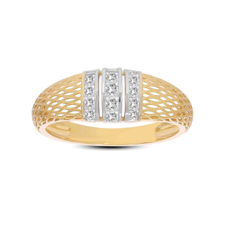 Natural Diamond The Mesh Muse Ayla Ring