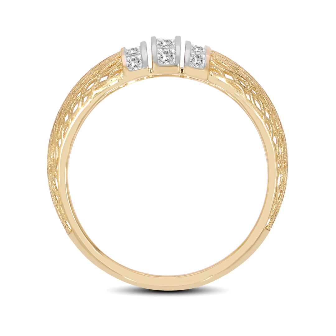 Natural Diamond The Mesh Muse Ayla Ring