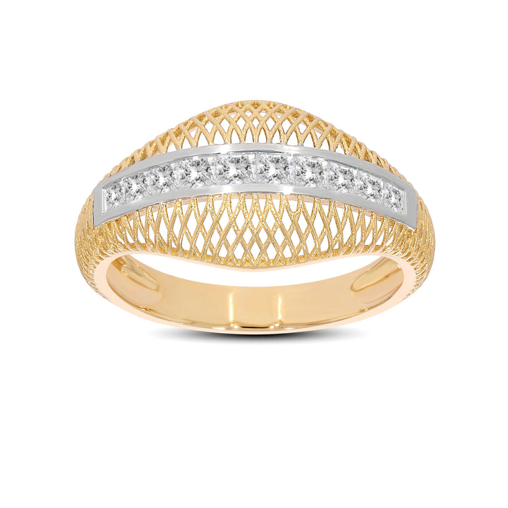 Natural Diamond The Mesh Muse Kira Ring