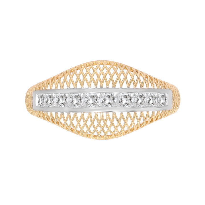 Natural Diamond The Mesh Muse Kira Ring