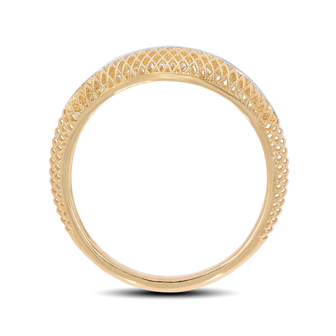 Natural Diamond The Mesh Muse Kira Ring