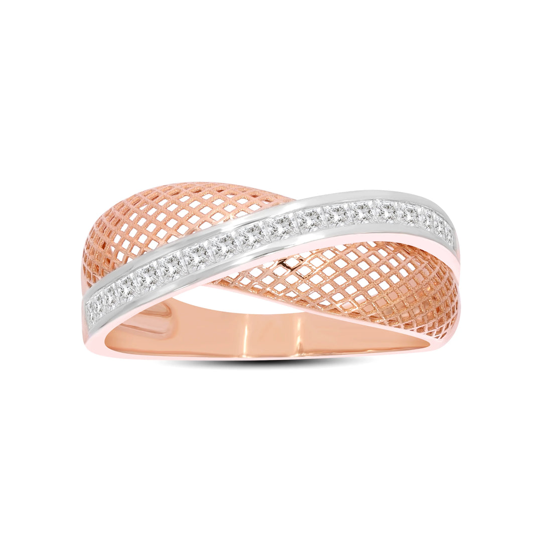 Natural Diamond The Mesh Muse Thea Ring