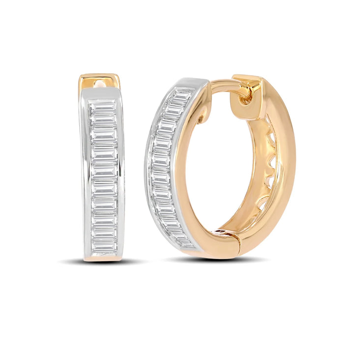 Natural Diamond Huggies Mia Earring