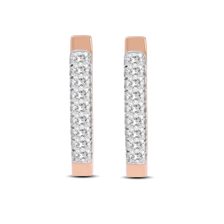 Natural Diamond Huggies Elle Earring