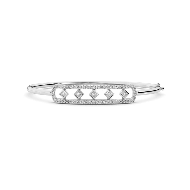 Natural Diamond Power Play Crown Bracelet
