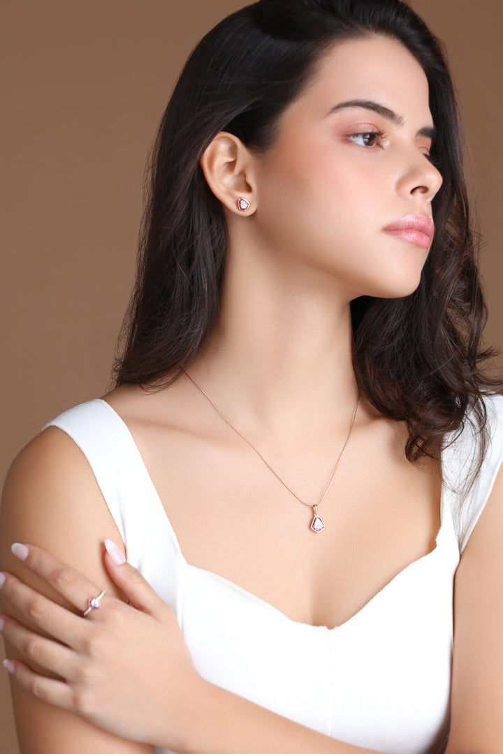 Natural Diamond Aurora Lyra Ring