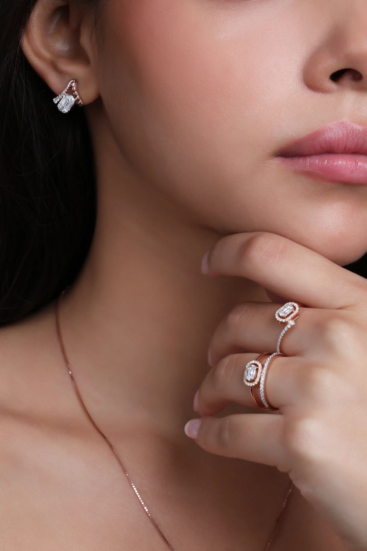 Natural Diamond The Mirage Mira Ring