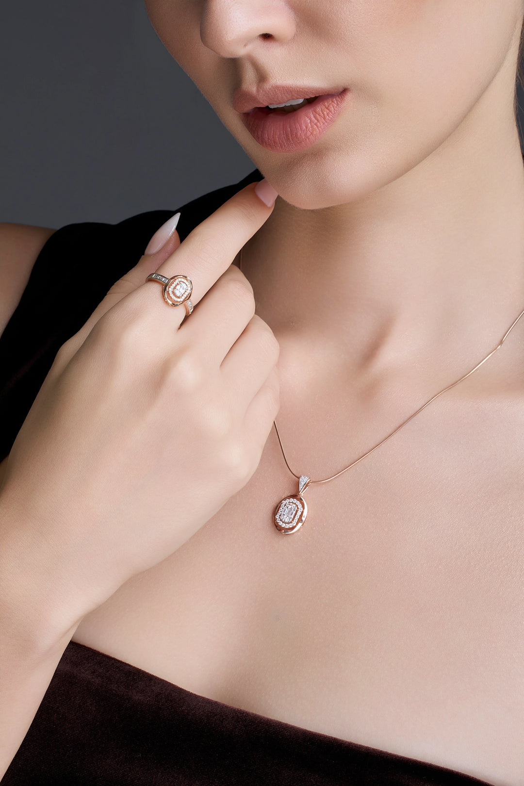 Natural Diamond The Mirage Aria Ring