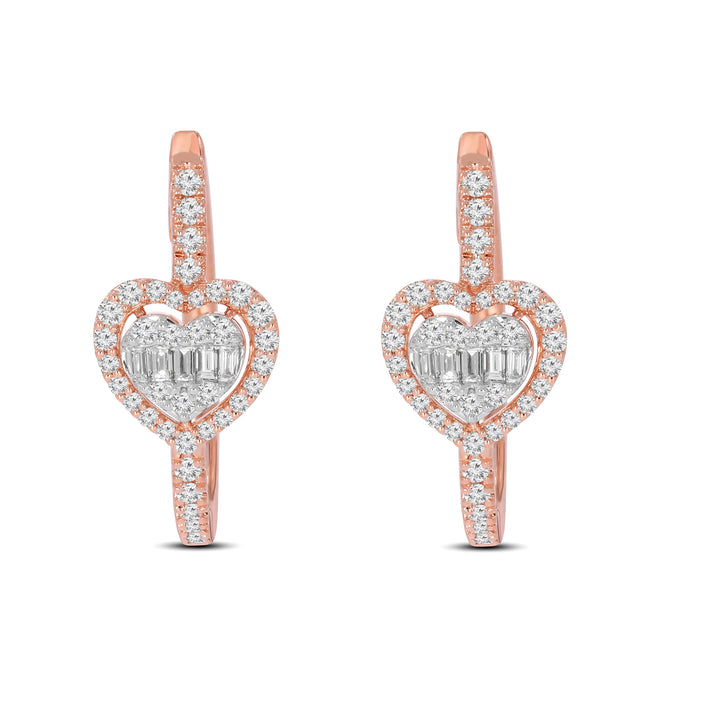 Natural Diamond Huggies Sera Earring