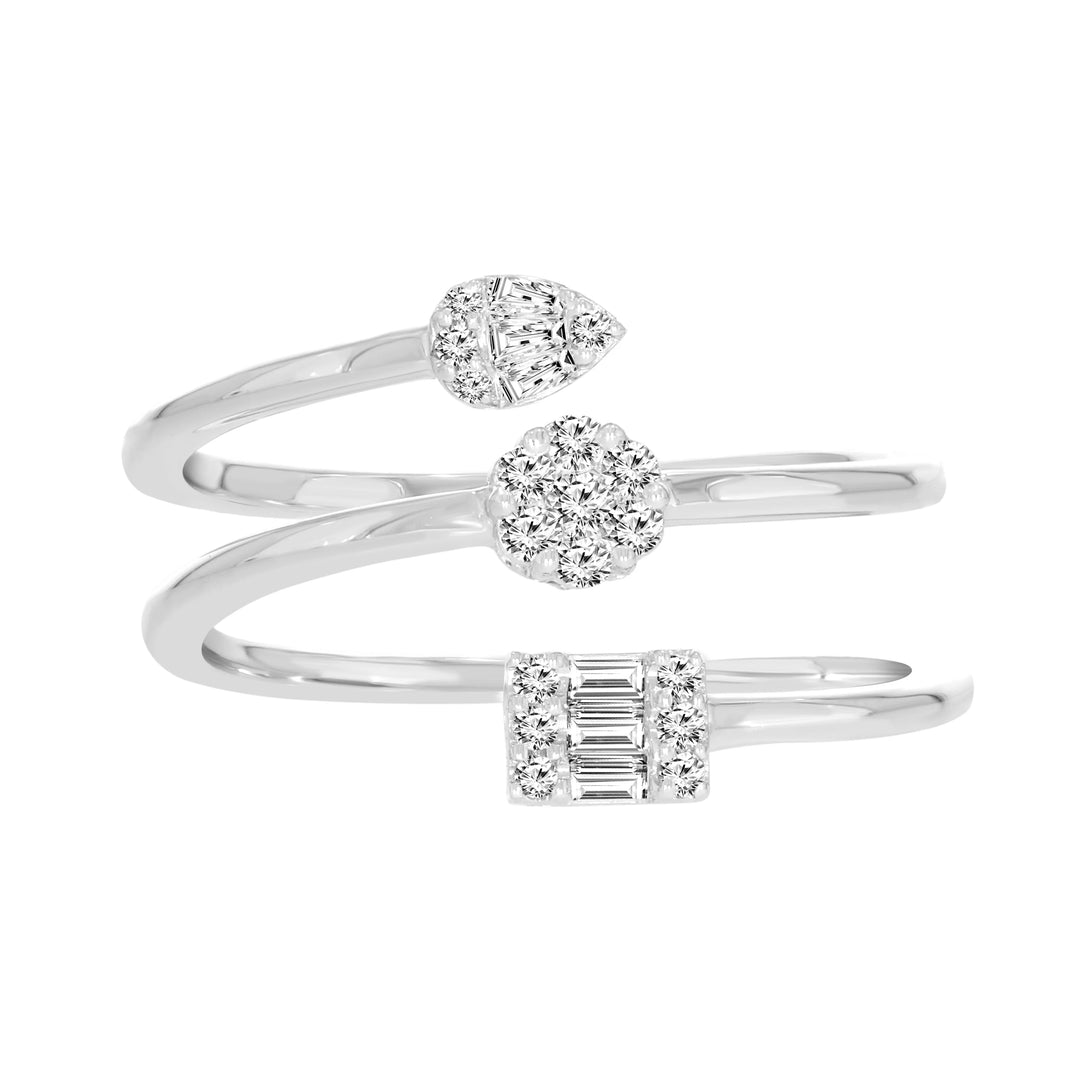 Natural Diamond Everyday Edits Faith Ring