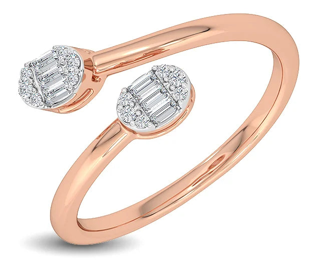 Natural Diamond Everyday Edits Zen Ring