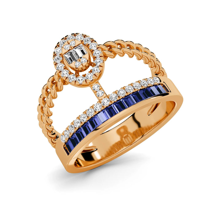 Natural Diamond The Aurora Stella Ring