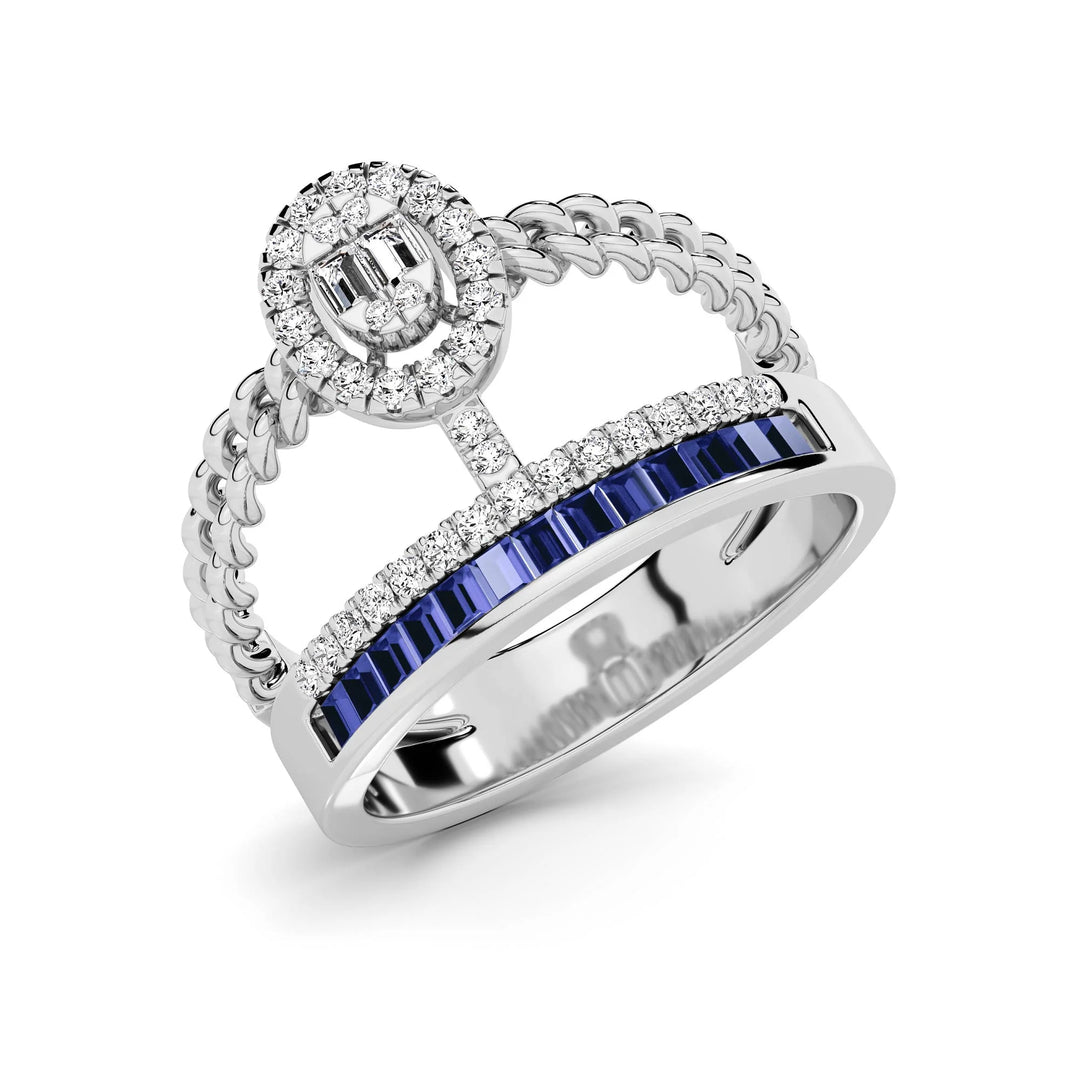 Natural Diamond The Aurora Stella Ring