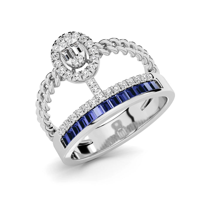 Natural Diamond The Aurora Stella Ring