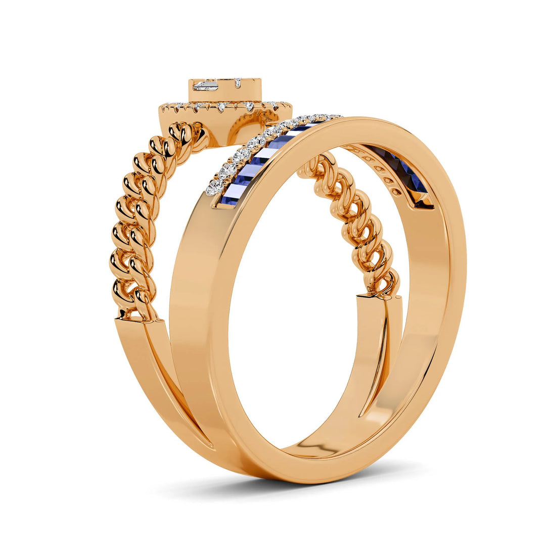 Natural Diamond The Aurora Stella Ring