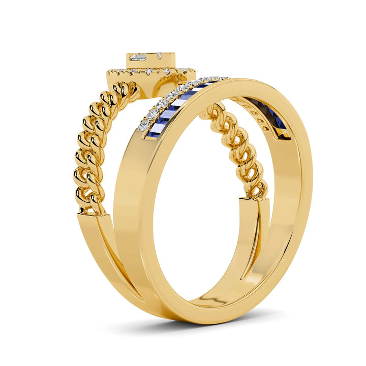 Natural Diamond The Aurora Stella Ring