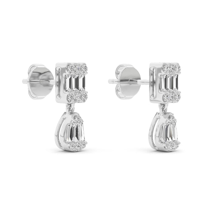 Natural Diamond Power Play Storm Earring