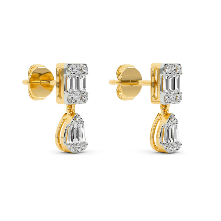 Natural Diamond Power Play Storm Earring