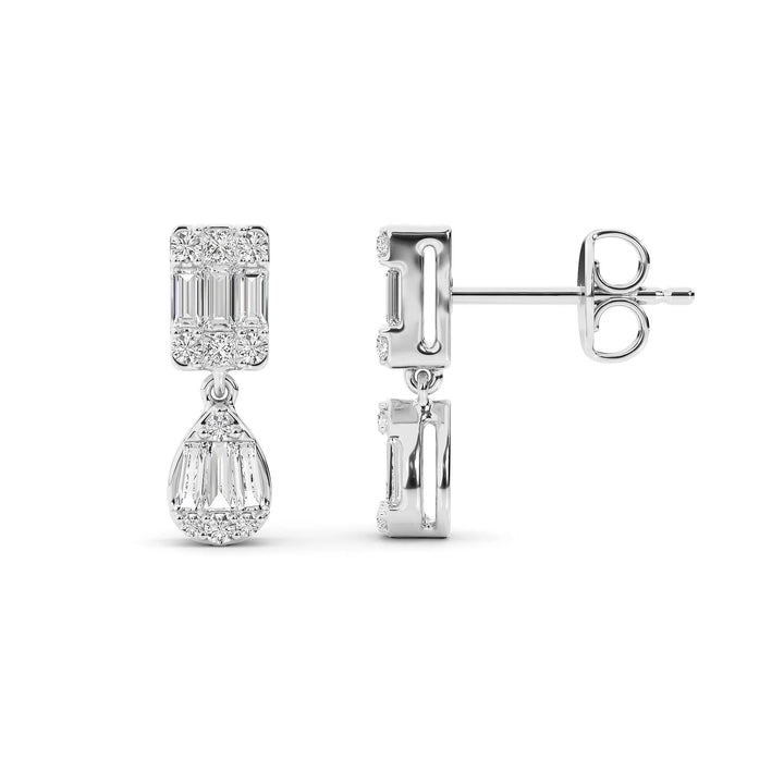 Natural Diamond Power Play Storm Earring