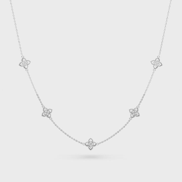 Natural Diamond the Chain Reaction Forte Necklace